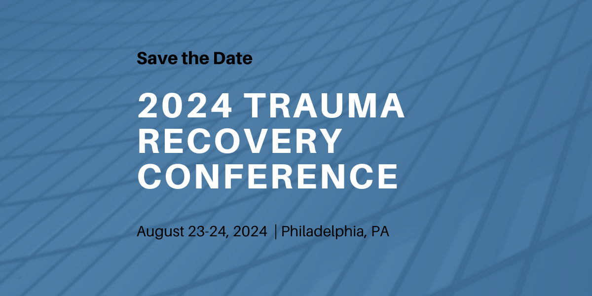 Conference 2024 STD webpage Trauma Recovery